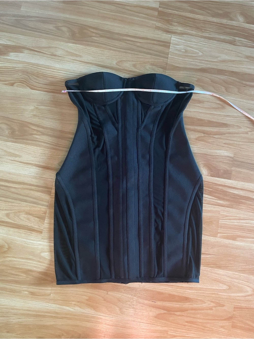 Super Cute PrettyLittleThing Corset Strapless Shapewear Dress - Sz 16